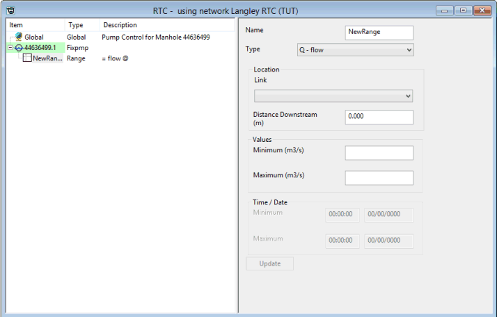 RTC Regular Range Details