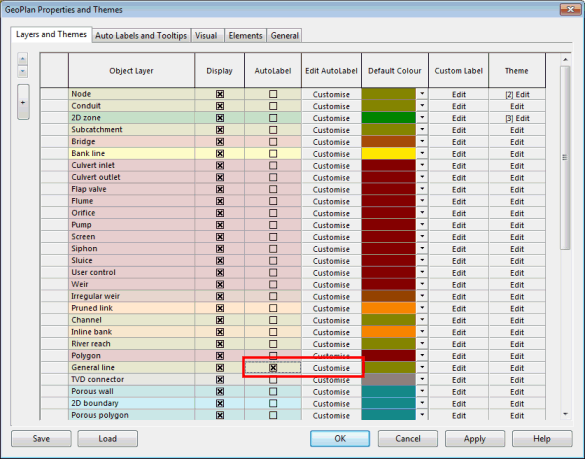Setting up Autolabels