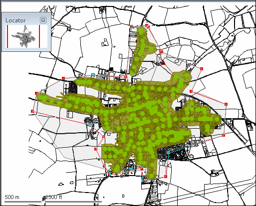 Digitising the polygon