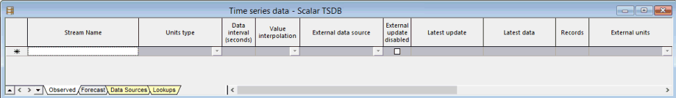 TSDB grid