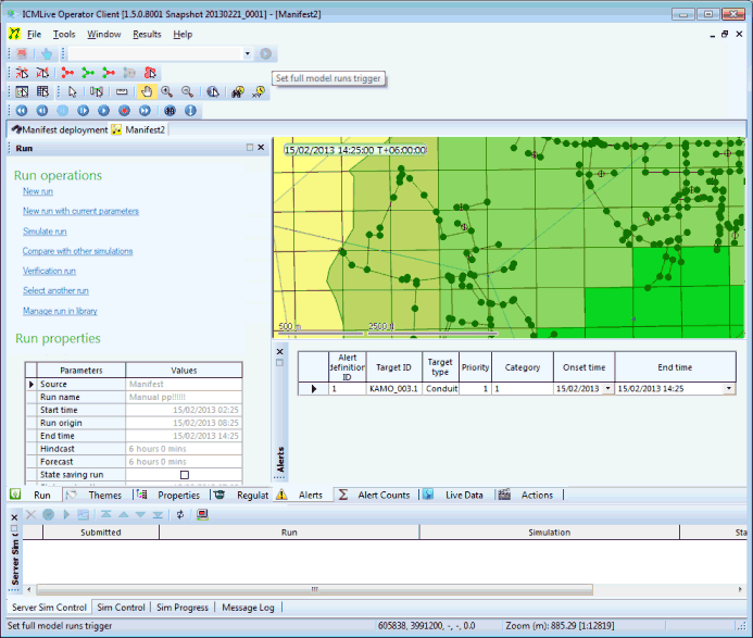 Displaying Spatial Rainfall on the GeoPlan
