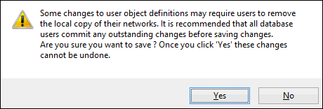 Warning message