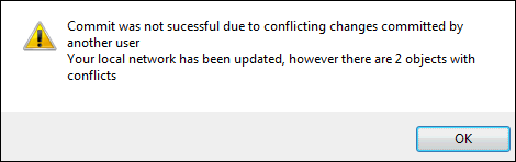 Conflicts Message