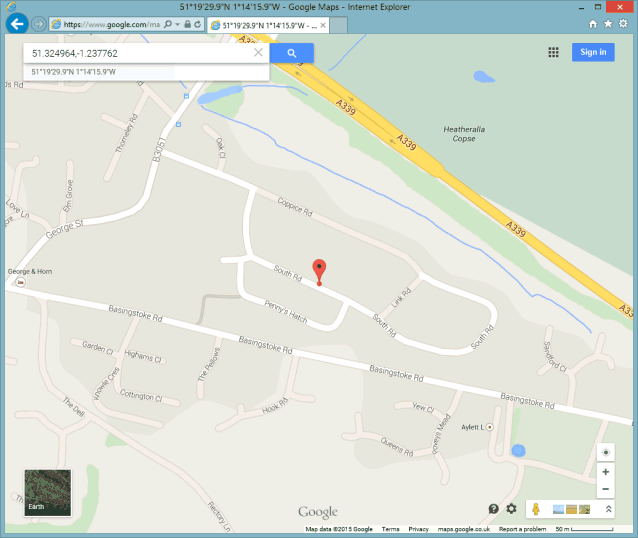 GoogleMaps example