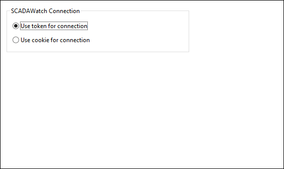 Options Dialog - SCADAWatch page
