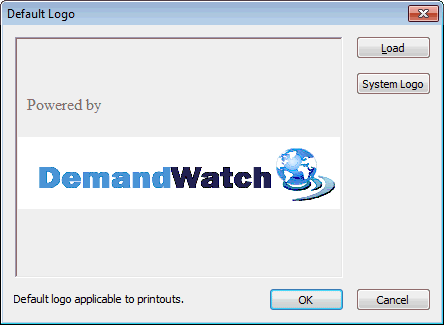 Default Logo Dialog