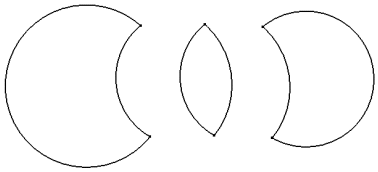Three shapes