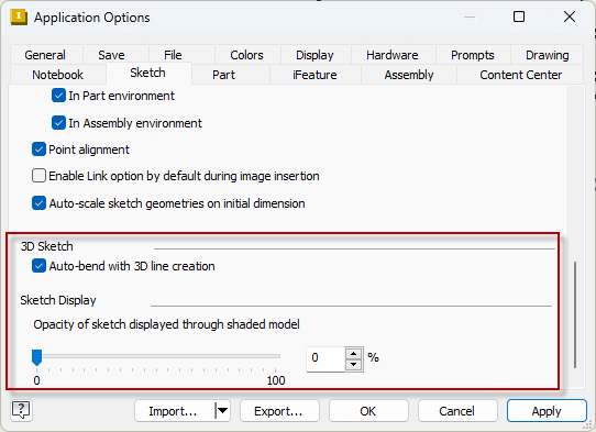 SketchOptions