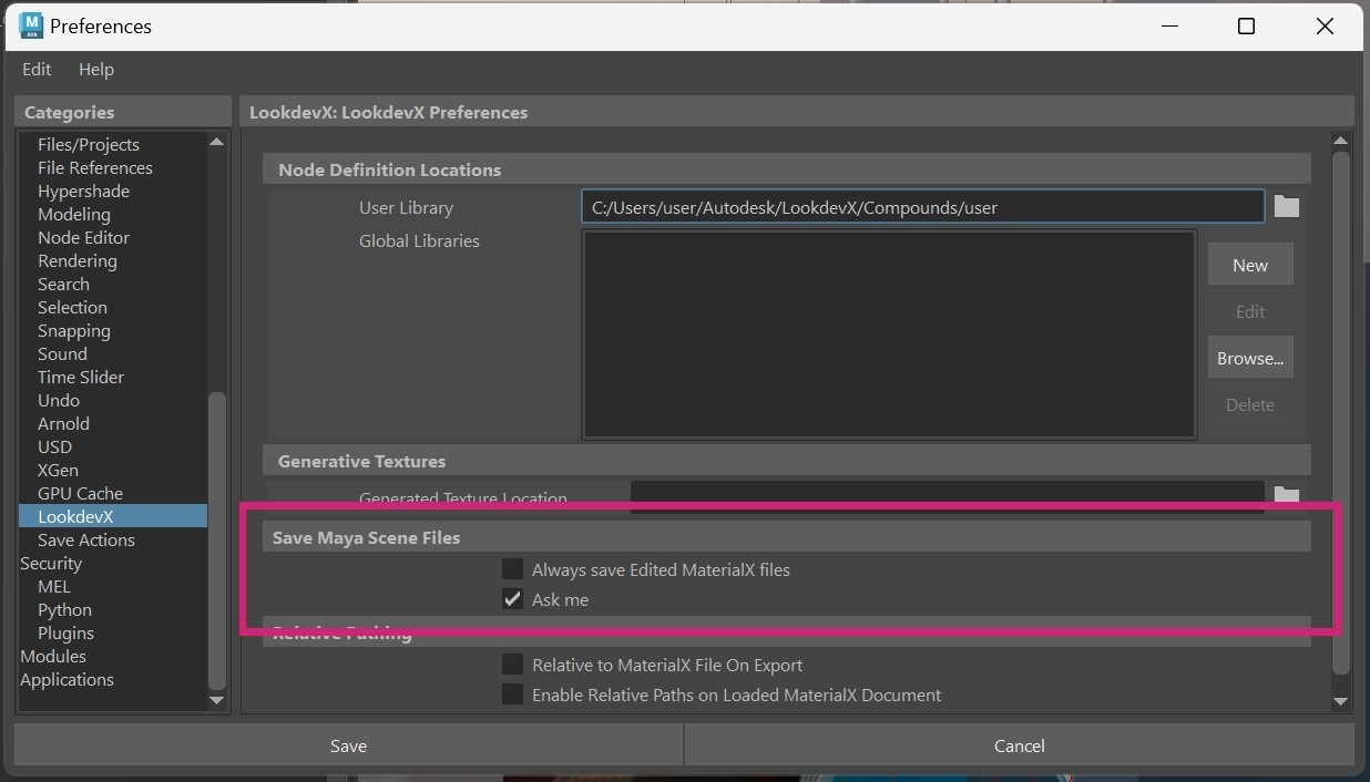 image for Loaded MaterialX document