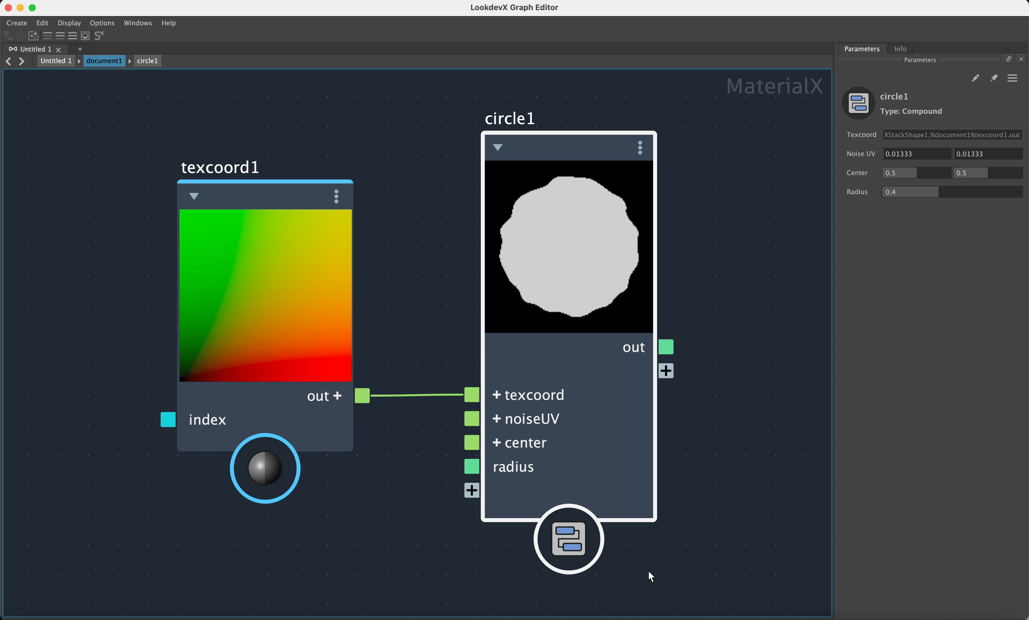 Make Circle Editable