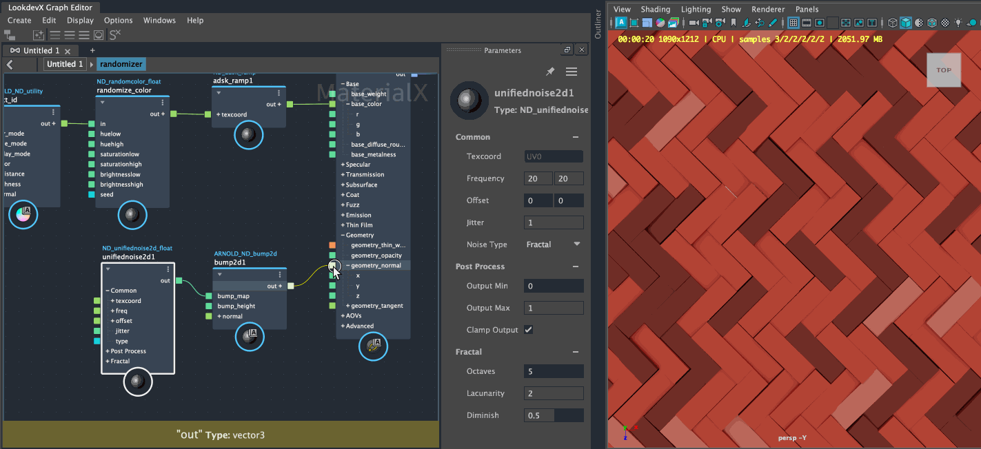Randomizing Noise in Bump