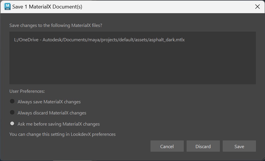 image for Loaded MaterialX document