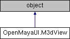 Python API 2.0 Reference: OpenMayaUI.M3dView Class Reference