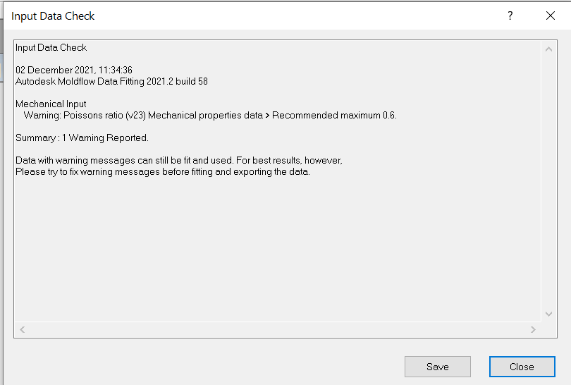AMDF Check Input