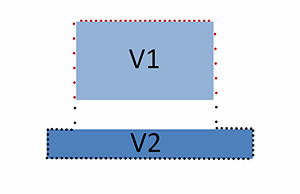part mesh stretched