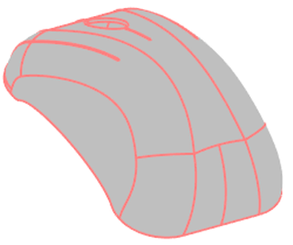 Mouse viewed from Back