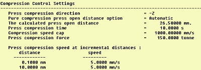 control settings