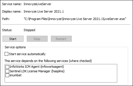 Live Server - Service Page