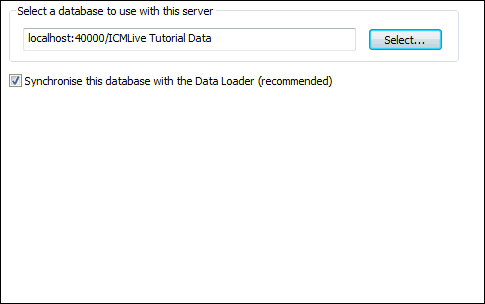 Live Server - Database Page