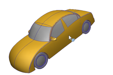 yellow car