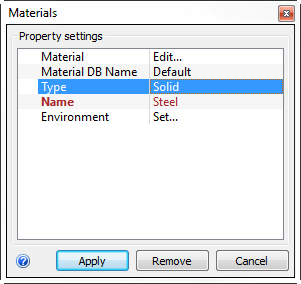 apply materials