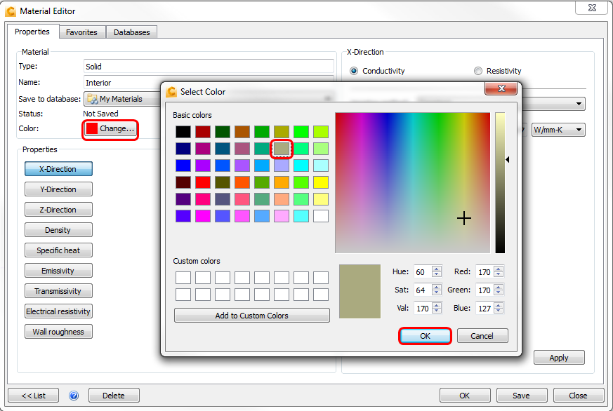 change color
