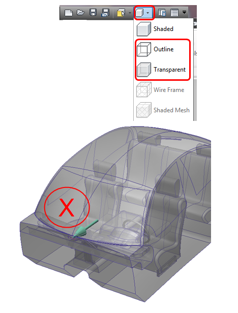 display view