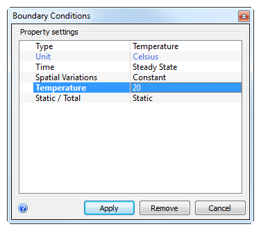 apply temperature