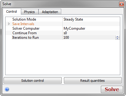 control tab