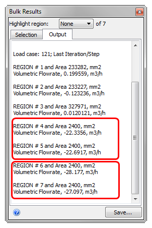 flow rates