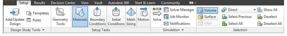 ribbon setup