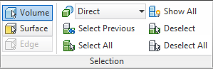 selection panel