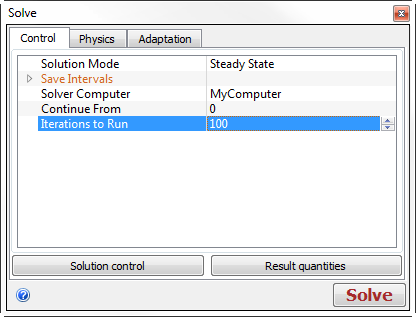 control tab