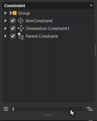 Collapsing and expanding the hierarchy