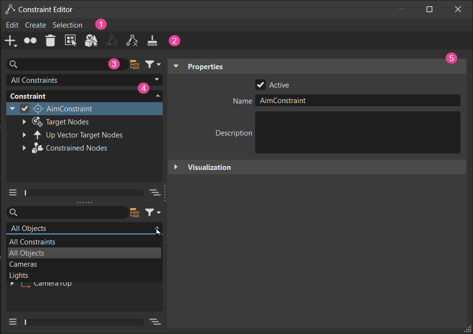 Constraint Editor
