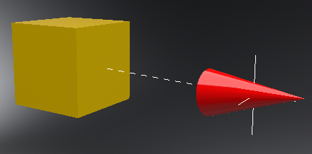 Showing the constraint line and handles