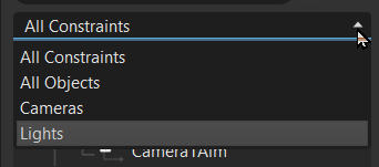 Constraint Lister Dropdown