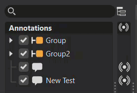 Demo of how the Toggle Search Depth works in the Annotation module