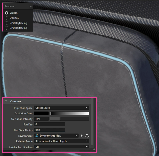 Line Tubes car seat example