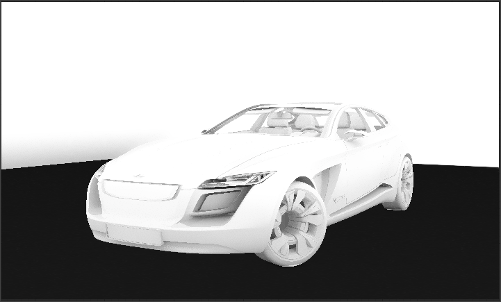 Raytraced Ambient Occlusion with Use Baked Shadows for Shadow Material OFF