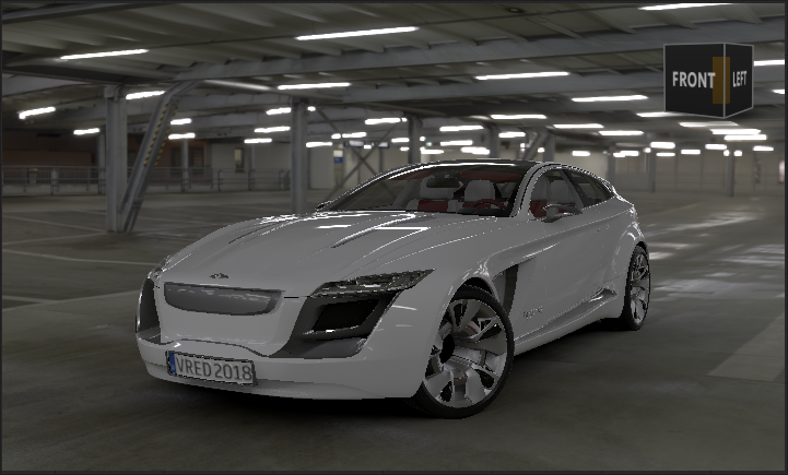 Raytraced Environment Shadows with Use Baked Shadows for Shadow Material ON
