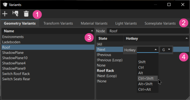 Variants module