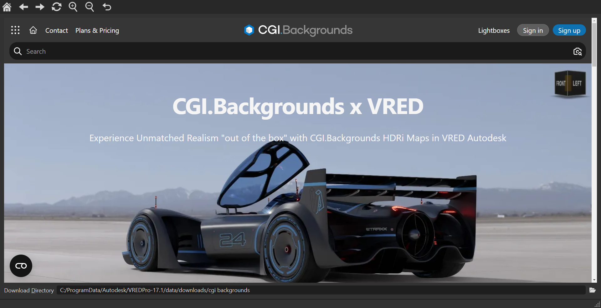 CGI.Backgrounds web shops