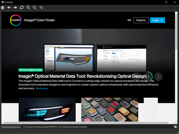 Covestro web shops
