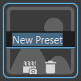 Altered Saved Preset