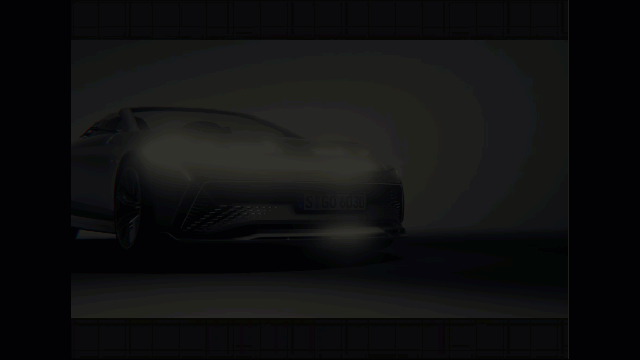 Viewport with composition lines displayed