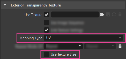 Use Texture Size