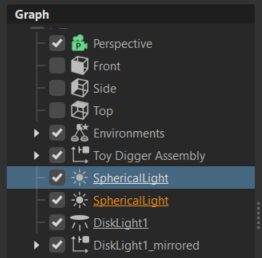 Cloned lights in the Scenegraph
