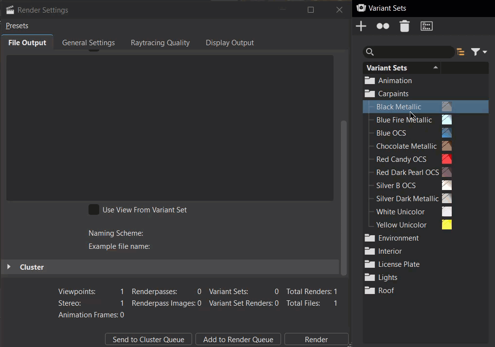 Auto-enabled added variants