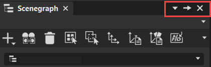 Module with docking icons